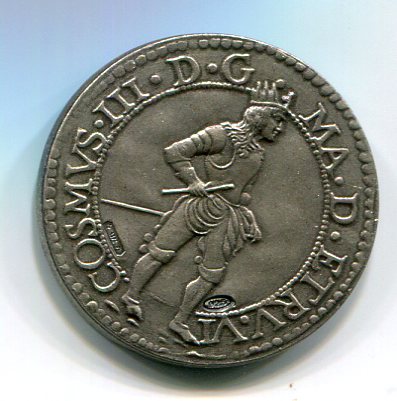 Medaglia. Cosimo III Livorno 1676. Diam. 27 mm. Argento