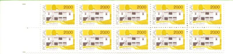 Libretto Portogallo Anno 1985 Architettura locale (Lb 1639)