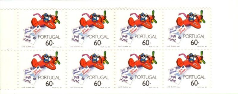 Libretti Portogallo Anno 1989 Francobolli augurali (Lb 1758)