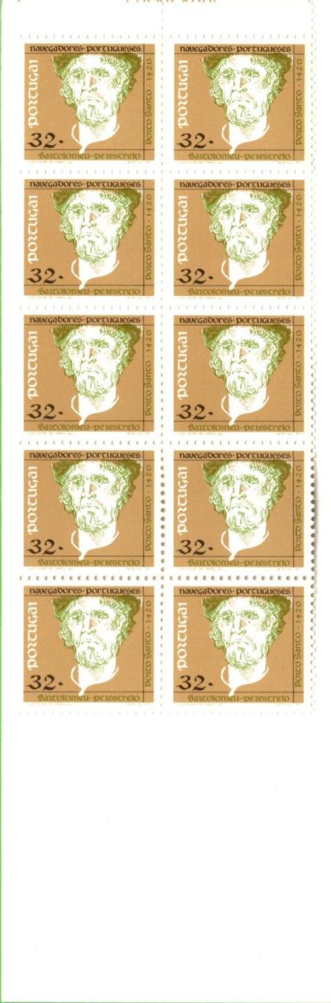 Libretto Portogallo Anno 1990 Navigatori portoghesi. Prima serie (Ln 1797)