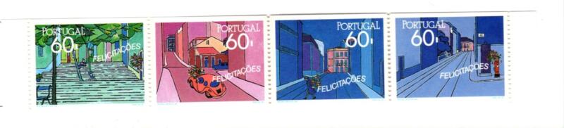 Libretto Portogallo Anno 1990 Francobolli per messaggi augurali (Lb 1804B)