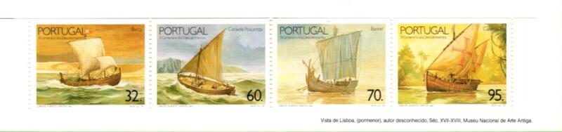 Libretto Portogallo Anno 1990 Le imbarcazioni dei navigatori (Lb 1810B)