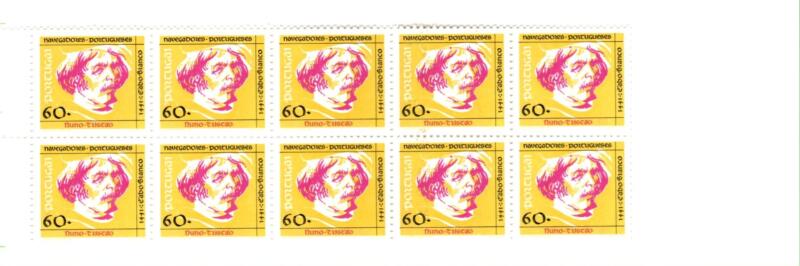 Libretto Portogallo Anno 1991 Navigatori portoghesi. Seconda serie (Lb 1835)