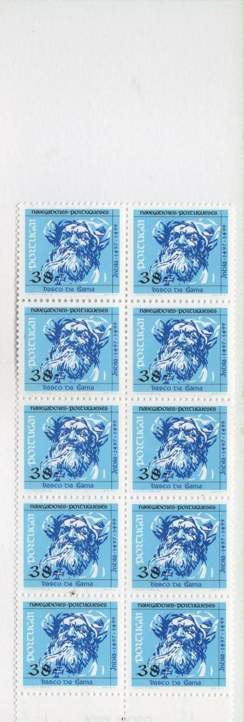 Libretto Portogallo Anno 1992 Navigatori portoghesi. Terza serie (Lb 1893)