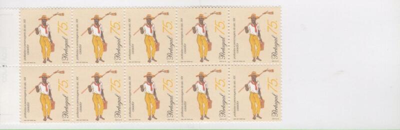 Libretto Portogallo Anno 1995 Professioni e personaggi del XIX secolo. Prima serie (Lb 2052)