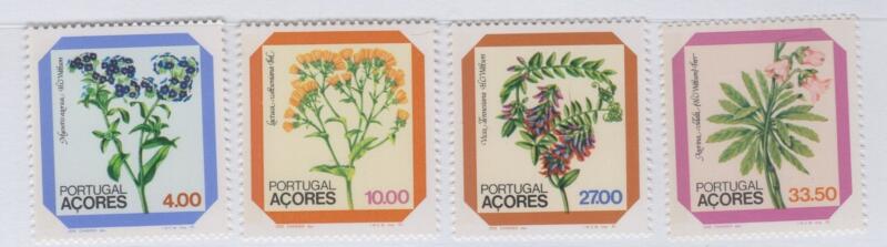 Francobolli Azzorre Anno 1982 Flora locale Seconda Serie