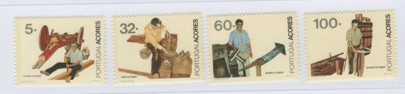 Francobolli Azzorre Anno 1990 Mestieri tipici delle Azzorre