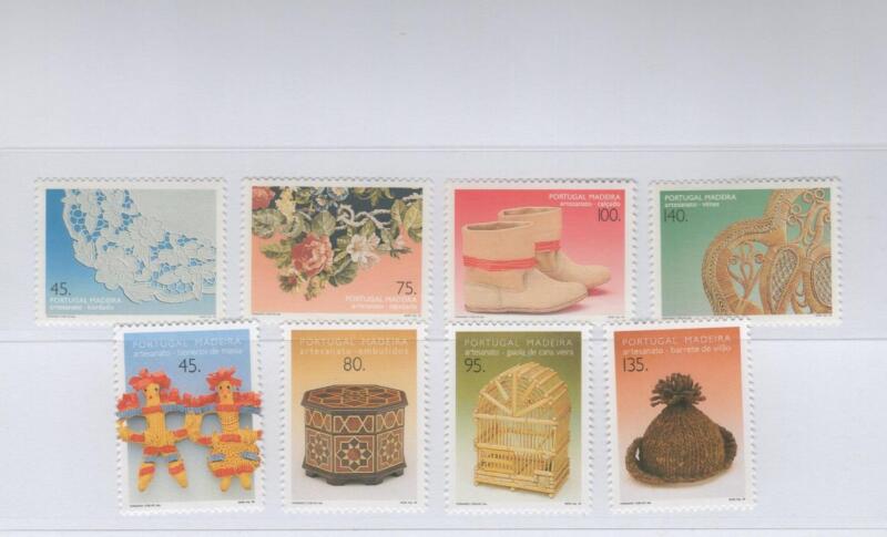 Francobolli Madera Anni 1994 e 1995 Artigianato di Madera