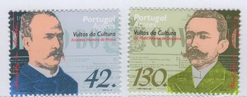 Francobolli Azzorre Anno 1995 Personalità delle Azzorre