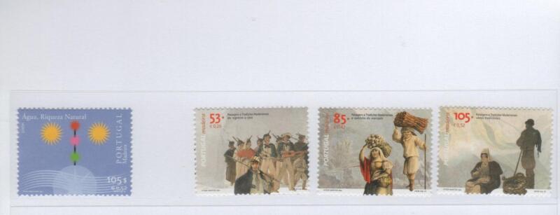 Francobolli Madera Anno 2001 Annata completa escluso Foglietto