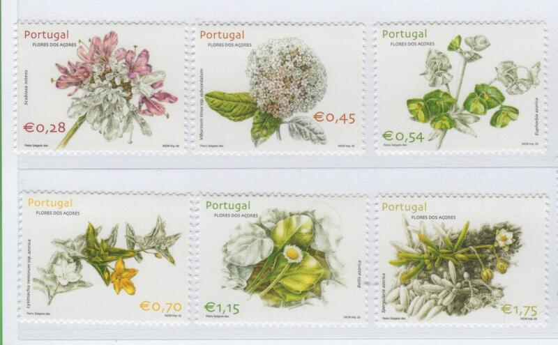 Francobolli Azzorre Anno 2002 Fiori delle Azzorre