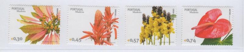 Francobolli Madera Anno 2006 cat. n. 245-250 Fiori ornamentali di Madera