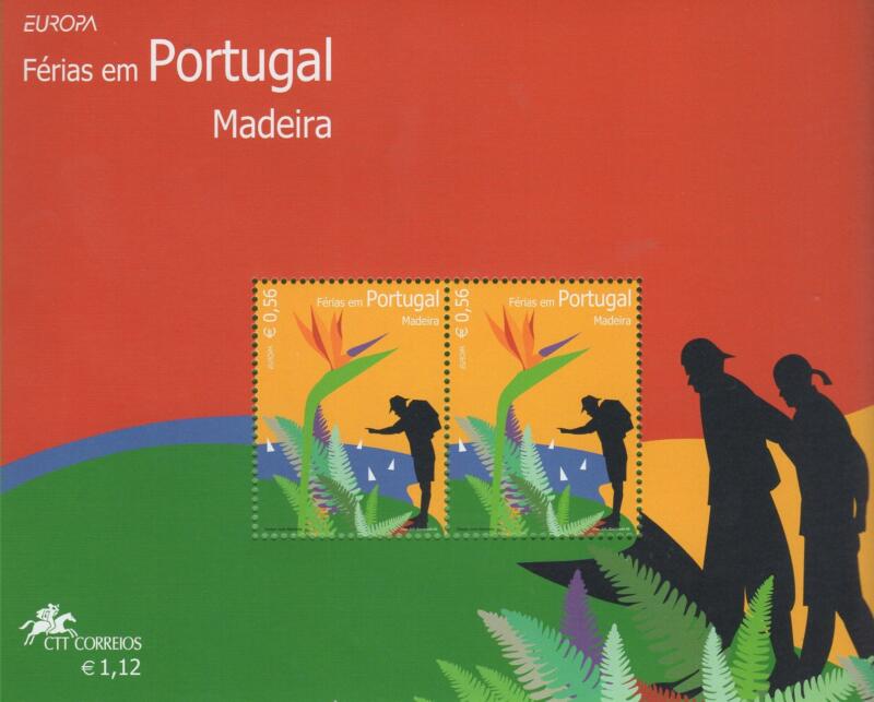 Foglietto Madera Anno 2004 Europa Le vacanze (BF 28)