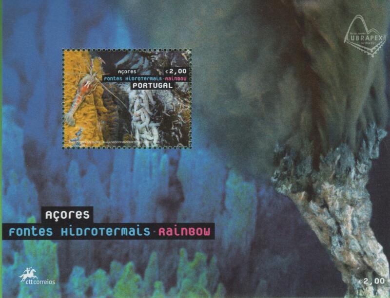Foglietto Azzorre Anno 2006 Fonti idrotermiche (BF 31)