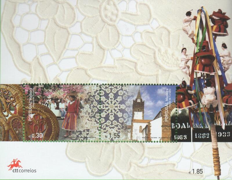 Foglietto Madera Anno 2005 Turismo (BF 31)