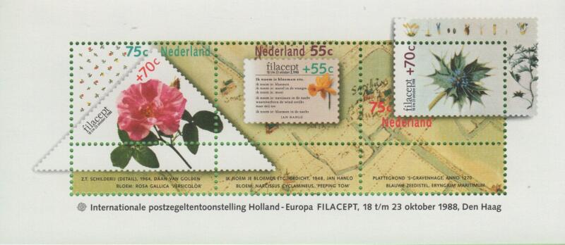 Foglietto Olanda Anno 1988 Filacept 88 (BF 31)