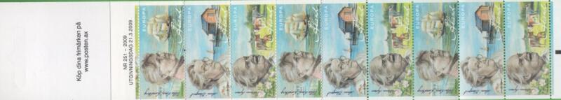 Libretto Aland Anno 2009 Scrittori di Aland Ritratti