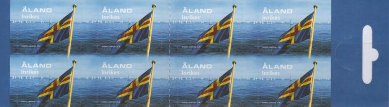 Libretto Aland Anno 2009 Cinquantenario della bandiera di Aland