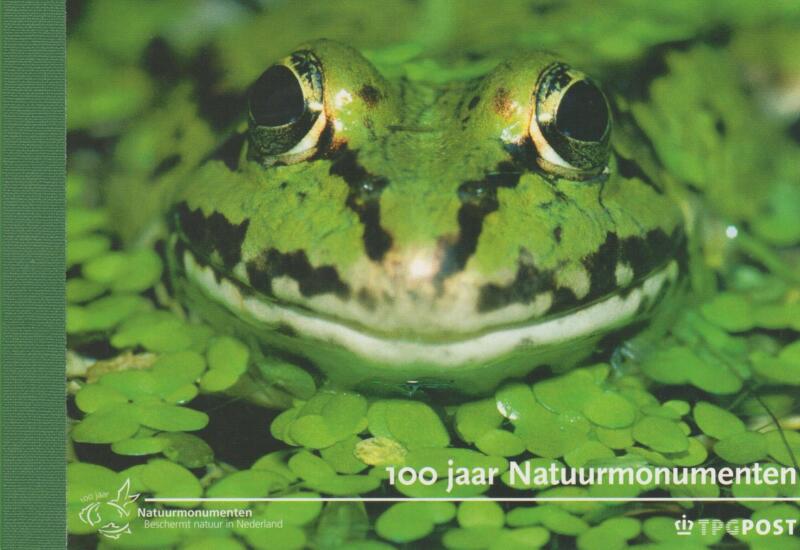 Libretto Olanda Anno 2005 Centenario dei monumenti naturali Naardermeer e Brunssummerheeide Fauna e flora Posta prioritaria (Lb 2264B)