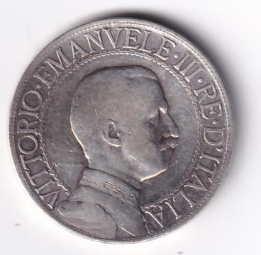 Moneta Italia Regno Vittorio Emanuele III Anno 1911 Lire 2