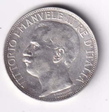 Moneta Italia Regno Vittorio Emanuele III Anno 1911 Lire 2