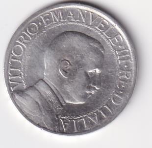 Moneta Italia Regno Vittorio Emanuele III Anno 1909 Lire 1 Quadriga veloce