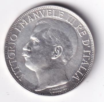 Moneta Italia Regno Vittorio Emanuele III Anno 1911 Lire 2
