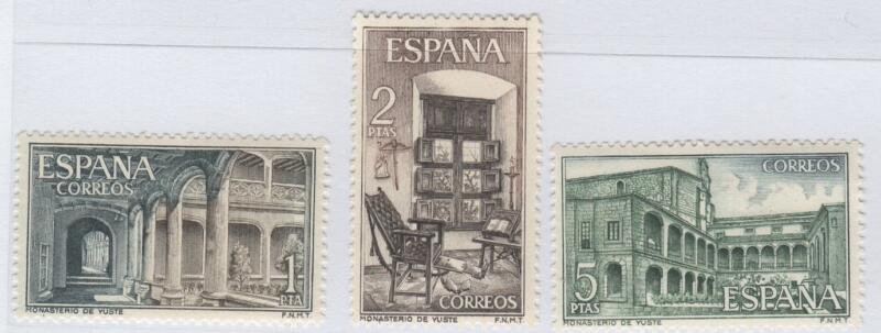 Francobolli Spagna Anno 1965 Monastero di Yuste
