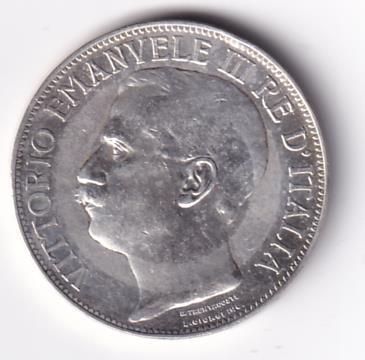 Moneta Italia Regno Vittorio Emanuele III Anno 1911 Lire 2