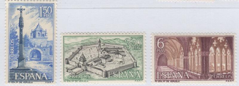 Francobolli Spagna Anno 1967 Monastero di Veruela