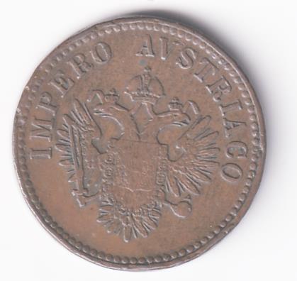 Moneta Impero Austriaco CENTESIMI 15 Venezia Anno 1852 R 2