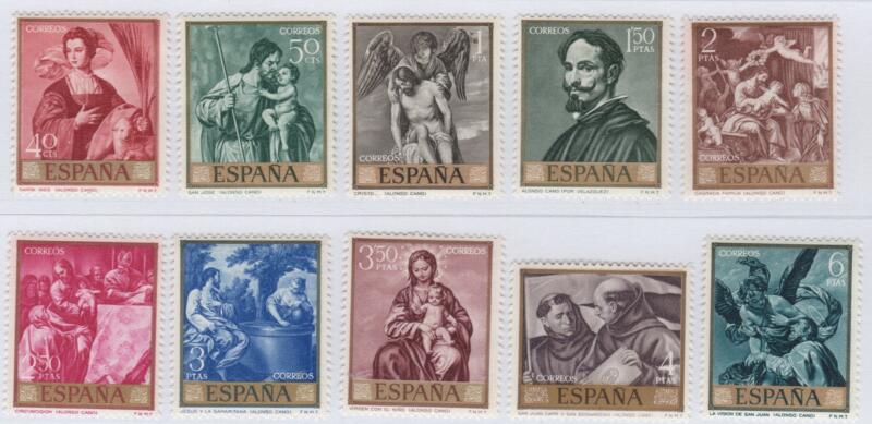 Francobolli Spagna Anno 1969 Giornata del francobollo