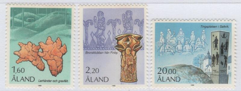 Francobolli Aland Anno 1986 Serie storica