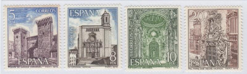 Francobolli Spagna Anno 1979 Paesaggi e monumenti di Spagna