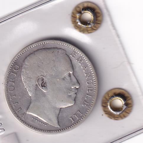 Moneta Italia Regno Vittorio Emanuele III Anno 1904 Lire 2