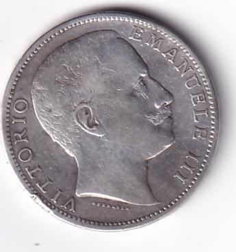 Moneta Italia Regno Vittorio Emanuele III Anno 1906 Lire 2