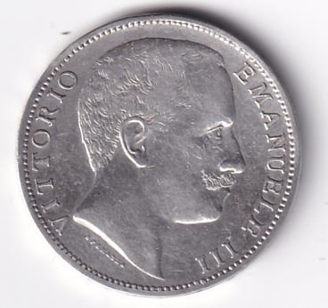 Moneta Italia Regno Vittorio Emanuele III Anno 1907 Lire 2
