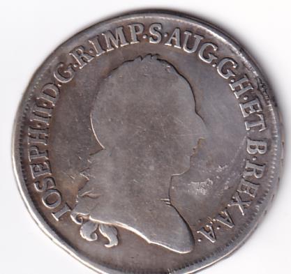 Moneta Milano MEZZO SCUDO Anno 1785 Giuseppe II