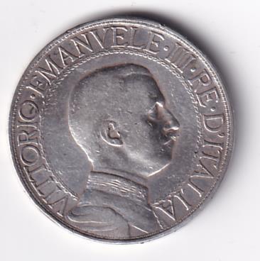 Moneta Italia Regno Vittorio Emanuele III Anno 1908 Lire 2