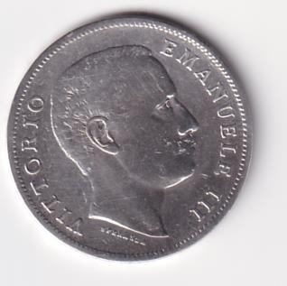 Moneta Italia Regno Vittorio Emanuele III Anno 1902 Lire 1 Aquila Sabauda