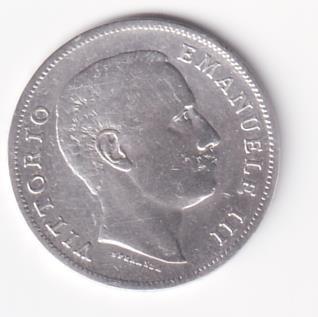 Moneta Italia Regno Vittorio Emanuele III Anno 1905 Lire 1 Aquila Sabauda