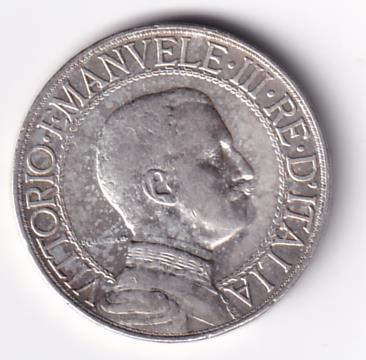 Moneta Italia Regno Vittorio Emanuele III Anno 1908 Lire 2