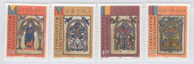 Francobolli Liechtenstein Anno 1996 Natale