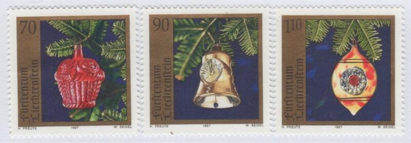 Francobolli Liechtenstein Anno 1997 Natale