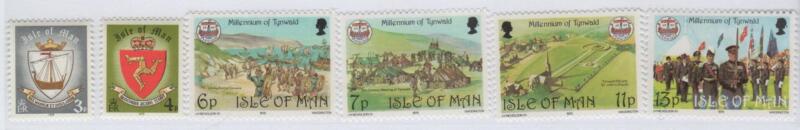 Francobolli Man Anno 1979 Millennio di Tynwald