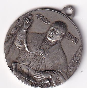 Medaglia PIVS PP XI - ANNO JUBILAEI ROMAE MCMXXV videte regiones qvia jam albae svnt ad messem