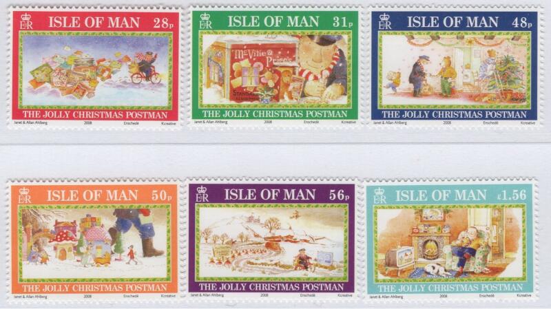 Francobolli Man Anno 2008 Natale