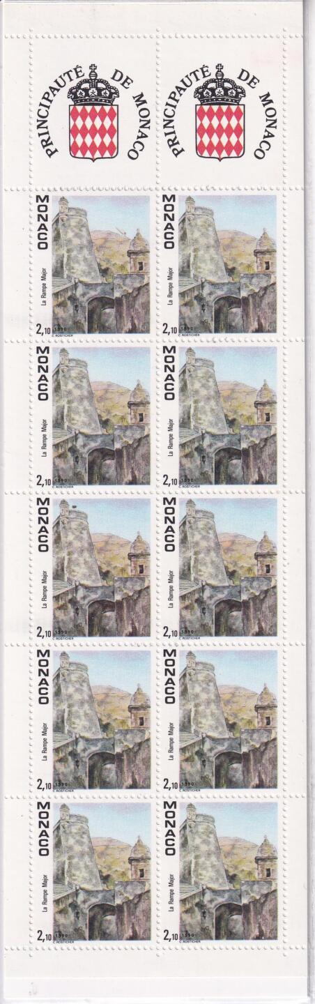 Libretti Monaco Anno 1990 Vedute della vecchia Monaco