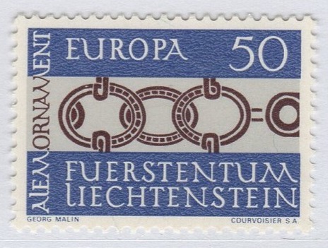 Francobollo Liechtenstein  Anno 1965 Europa