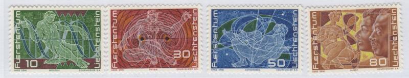 Francobolli Liechtenstein Anno 1969 250esimo anniversario dell'indipendenza del Principato